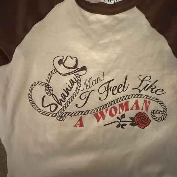 Shania Twain - Cotton On Micro Band Tee - XXS - Picture 2 of 4